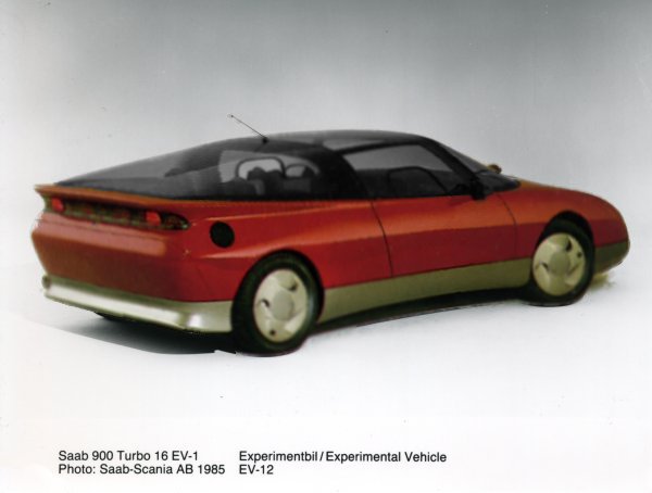 1985 Saab EV-1 [zapomniane koncepty]
