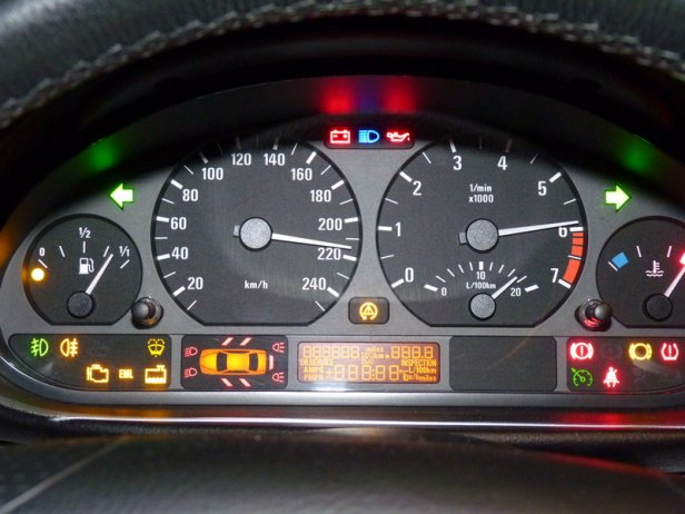 Znaczenie kontrolek w samochodzie bmw e46