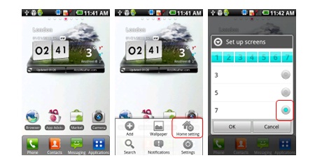 LG Swift 2X UI